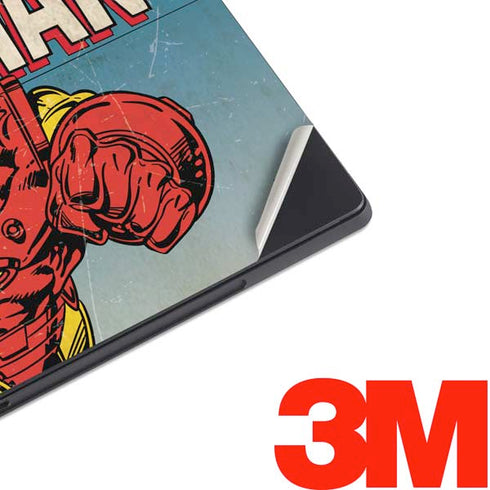 Marvel Classic Comics The Invincible Iron Man Surface Pro 7 Skin