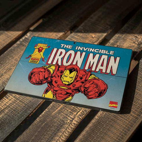 Marvel Classic Comics The Invincible Iron Man Surface Pro 7 Skin
