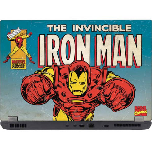 Marvel Classic Comics The Invincible Iron Man Lenovo ThinkPad Skin