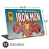 Marvel Classic Comics The Invincible Iron Man Universal Laptop 13in (10.6 x 7.6in) Skin