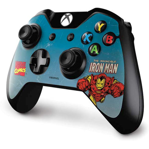 Marvel Classic Comics The Invincible Iron Man Xbox One Controller Skin