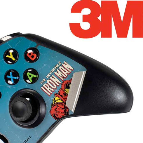 Marvel Classic Comics The Invincible Iron Man Xbox One Controller Skin