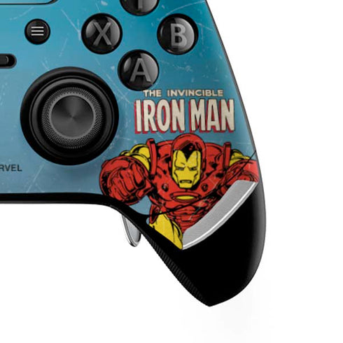 Marvel Classic Comics The Invincible Iron Man Xbox One Elite Controller Skin