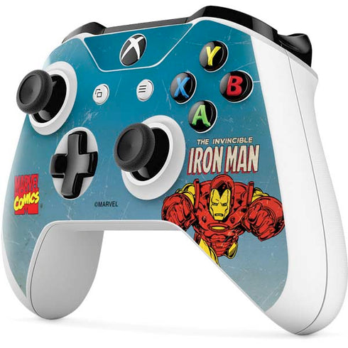 Marvel Classic Comics The Invincible Iron Man Xbox One S All-Digital Edition Bundle Skin