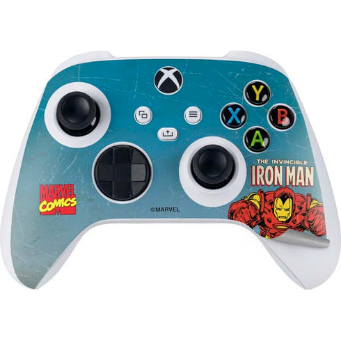 Marvel Classic Comics The Invincible Iron Man Xbox Series S Bundle Skin
