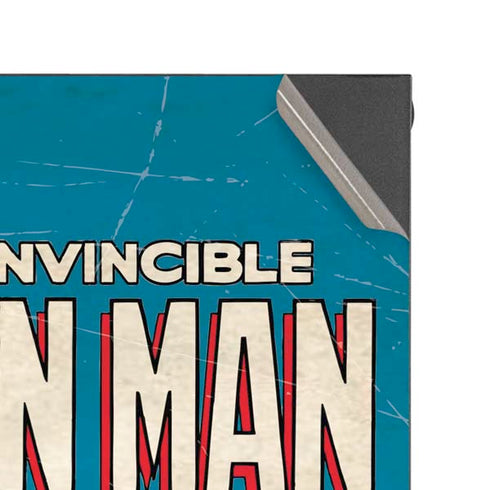 Marvel Classic Comics The Invincible Iron Man Xbox Series X Console Skin