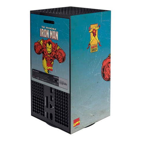 Marvel Classic Comics The Invincible Iron Man XBox Series X Digital Edition Bundle Skin