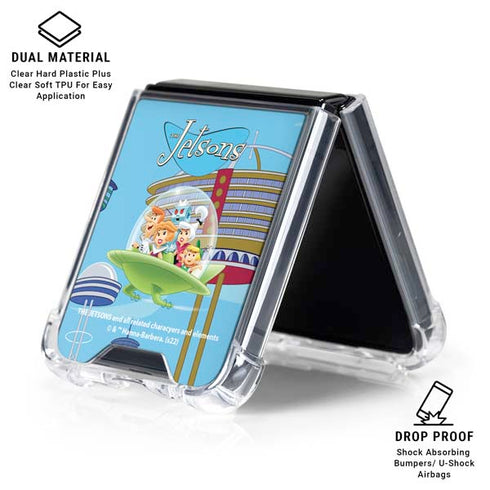The Jetsons The Jetsons Galaxy Z Flip6 Clear Case