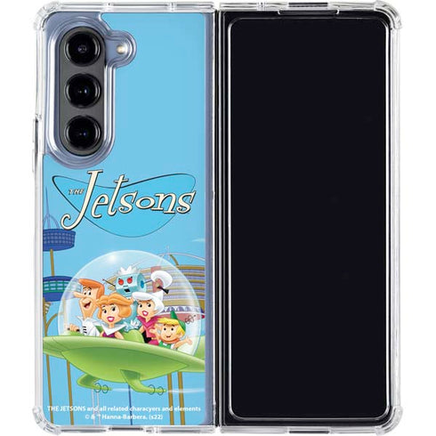 The Jetsons The Jetsons Galaxy Z Fold5 5G Clear Case