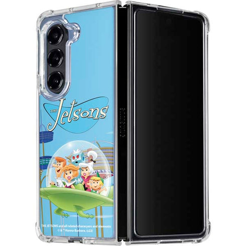The Jetsons The Jetsons Galaxy Z Fold5 5G Clear Case