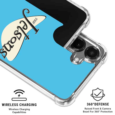 The Jetsons The Jetsons Logo Galaxy S26 Clear Case