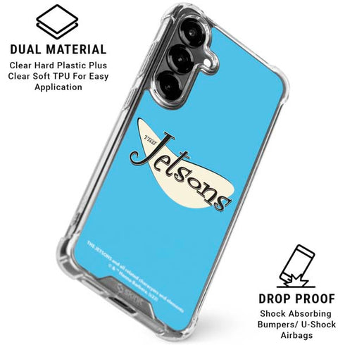 The Jetsons The Jetsons Logo Galaxy S26 Plus Clear Case