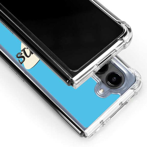 The Jetsons The Jetsons Logo Galaxy Z Fold5 5G Clear Case