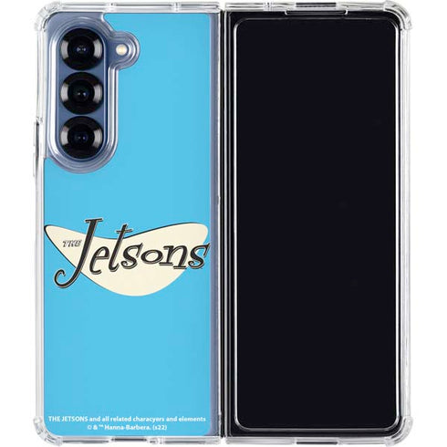 The Jetsons The Jetsons Logo Galaxy Z Fold6 Clear Case