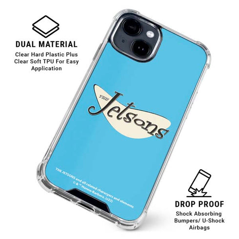 The Jetsons The Jetsons Logo iPhone 15 Clear Case