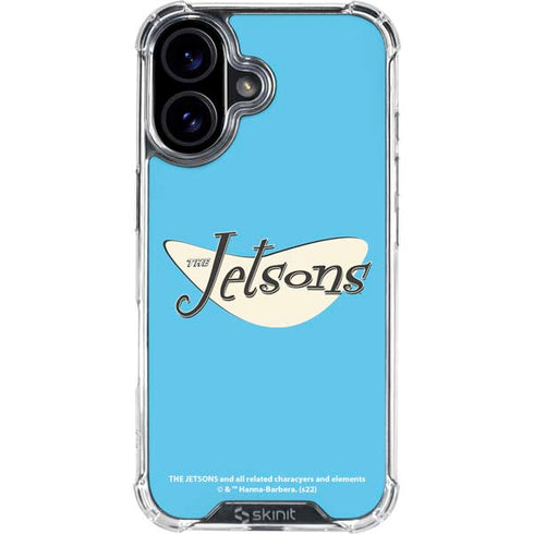 The Jetsons The Jetsons Logo iPhone 16 Plus Clear Case