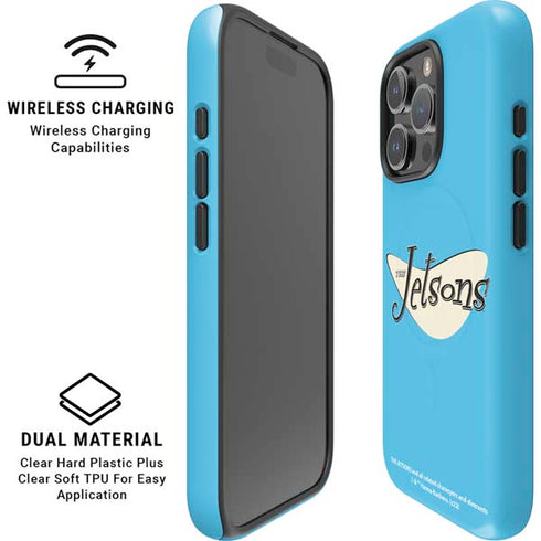 The Jetsons The Jetsons Logo iPhone 16 Pro Magsafe Impact Case