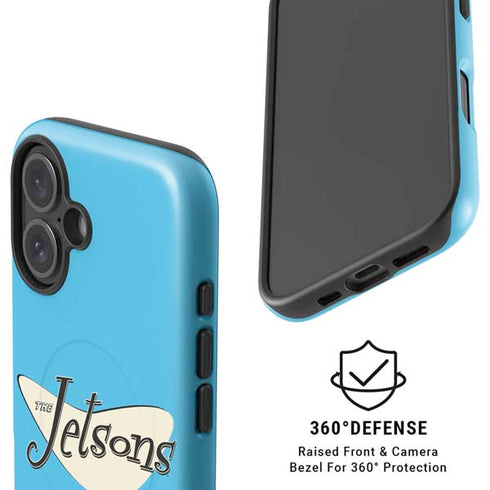 The Jetsons The Jetsons Logo iPhone 17 Magsafe Impact Case