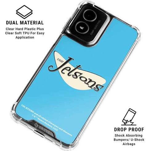 The Jetsons The Jetsons Logo Moto G Power 5G (2024) Clear Case