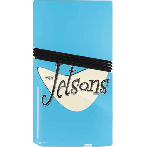 The Jetsons The Jetsons Logo PS5 Pro Disk Console Skin