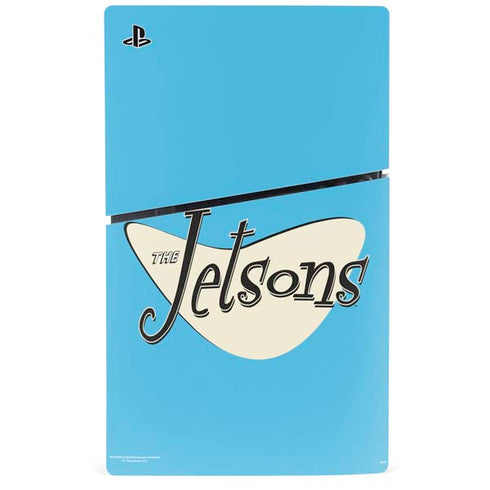The Jetsons The Jetsons Logo PS5 Slim Digital Edition Console Skin