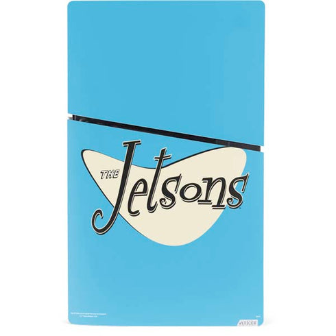 The Jetsons The Jetsons Logo PS5 Slim Digital Edition Console Skin