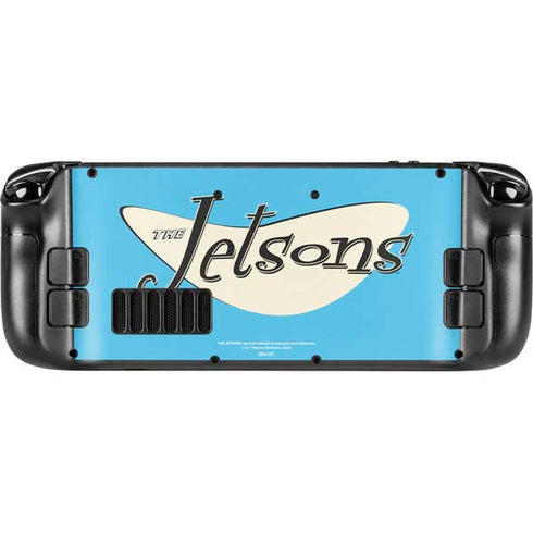 The Jetsons The Jetsons Logo Steam Deck Handheld Gaming Computer Skin