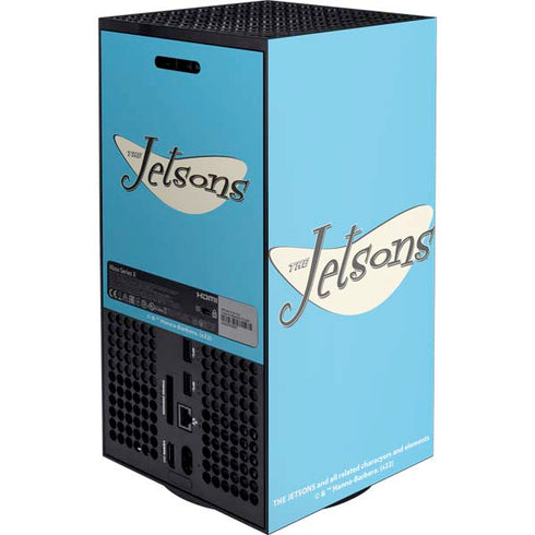 The Jetsons The Jetsons Logo XBox Series X Digital Edition Console Skin