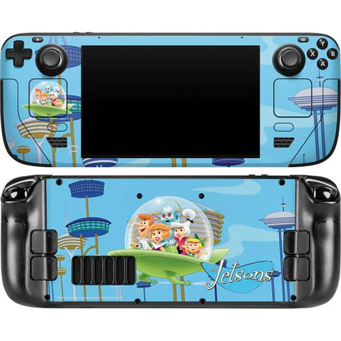 The Jetsons The Jetsons Steam Deck Handheld Gaming Computer OLED Skin