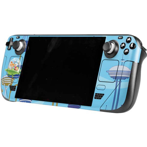 The Jetsons The Jetsons Steam Deck Handheld Gaming Computer OLED Skin