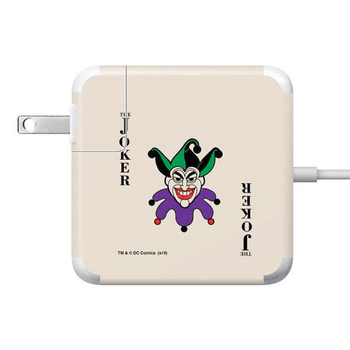 DC Comics The Joker Calling Card 85W Power Adapter (15 and 17 inch MacBook Pro Charger) Skin
