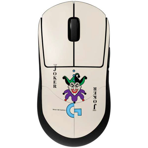 DC Comics The Joker Calling Card G Pro Wireless Gaming Mouse Skin