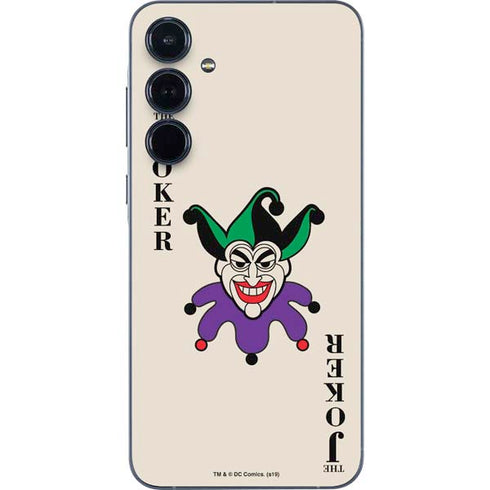 DC Comics The Joker Calling Card Galaxy A55 5G Skin