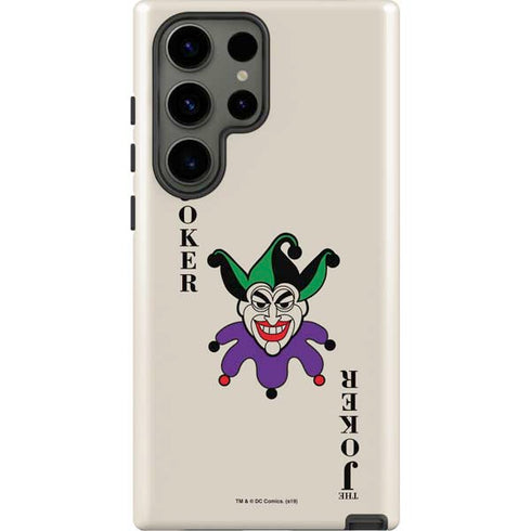 DC Comics The Joker Calling Card Galaxy S23 Ultra Pro Case