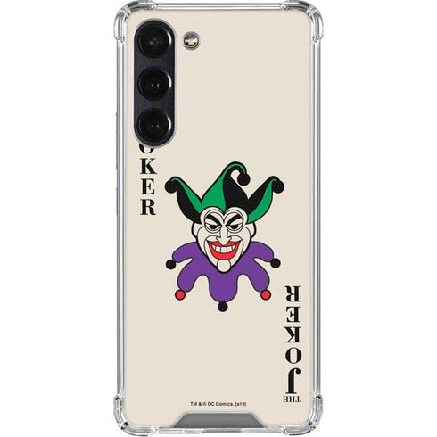 DC Comics The Joker Calling Card Galaxy S24 FE Clear Case