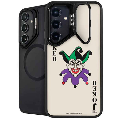 DC Comics The Joker Calling Card Galaxy S25 Kickstand Case