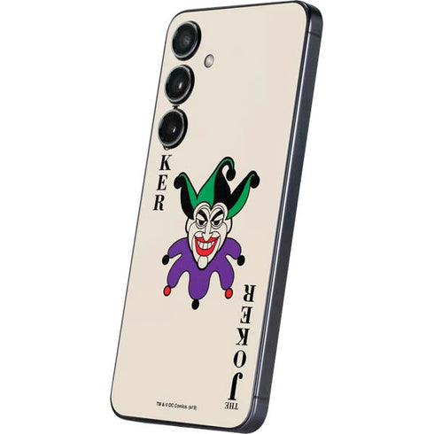 DC Comics The Joker Calling Card Galaxy S24 Plus Skin