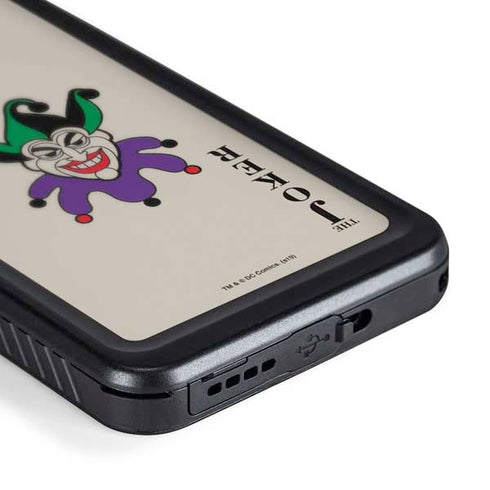 DC Comics The Joker Calling Card Galaxy S24 Plus Waterproof Case