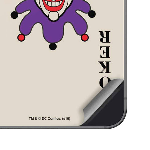 DC Comics The Joker Calling Card Galaxy S24 Skin