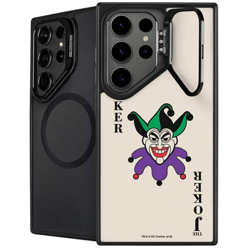 DC Comics The Joker Calling Card Galaxy S25 Ultra Kickstand Case