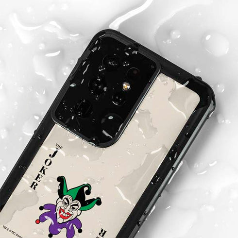 DC Comics The Joker Calling Card Galaxy S24 Ultra Waterproof Case