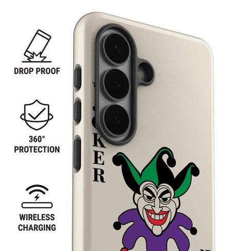 DC Comics The Joker Calling Card Galaxy S26 Plus Impact Case