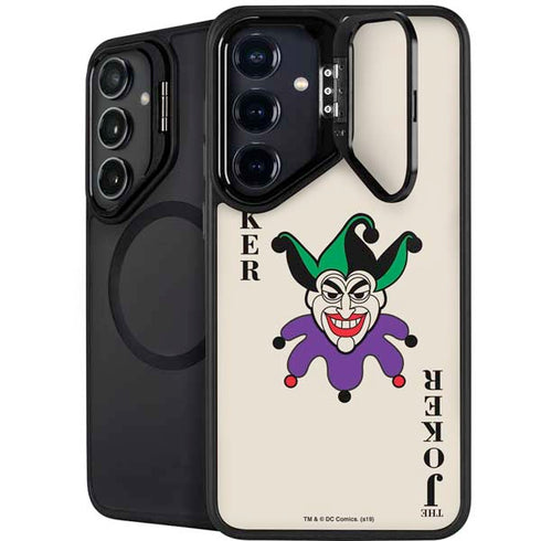 DC Comics The Joker Calling Card Galaxy S26 Plus Kickstand Case