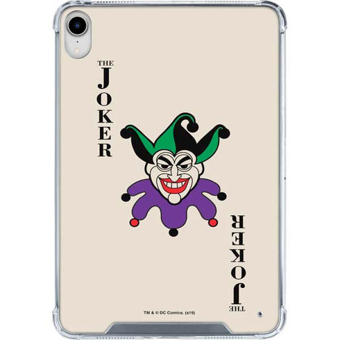 DC Comics The Joker Calling Card iPad 11th Gen (2025) Clear Case