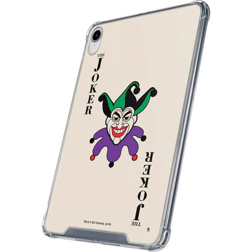 DC Comics The Joker Calling Card iPad 11th Gen (2025) Clear Case