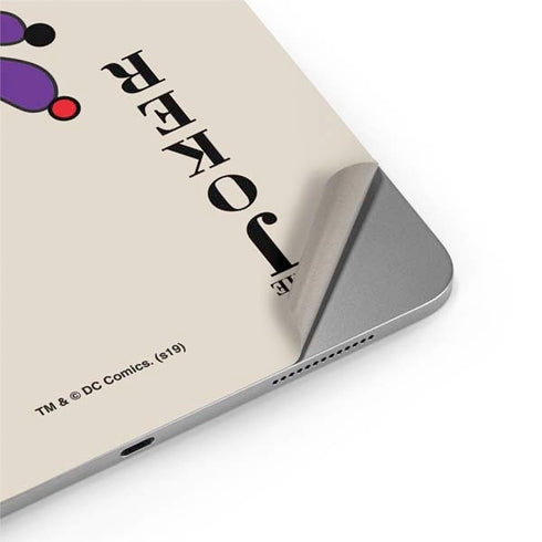 DC Comics The Joker Calling Card Apple iPad Air Skin
