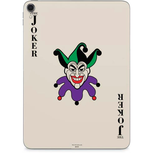 DC Comics The Joker Calling Card Apple iPad Pro Skin