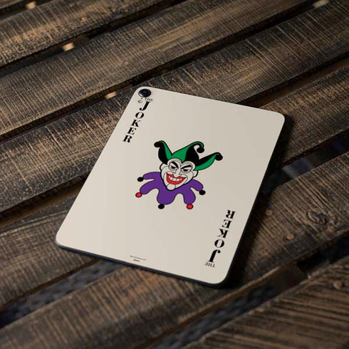 DC Comics The Joker Calling Card Apple iPad Pro Skin