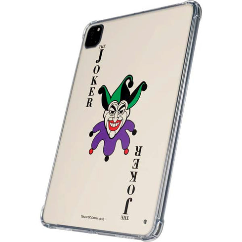 DC Comics The Joker Calling Card iPad Pro 11in (2024) Clear Case