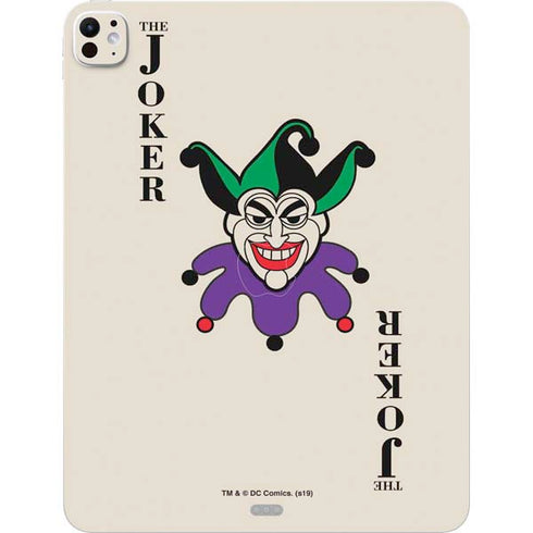 DC Comics The Joker Calling Card iPad Pro 13in M4 (2024) Skin